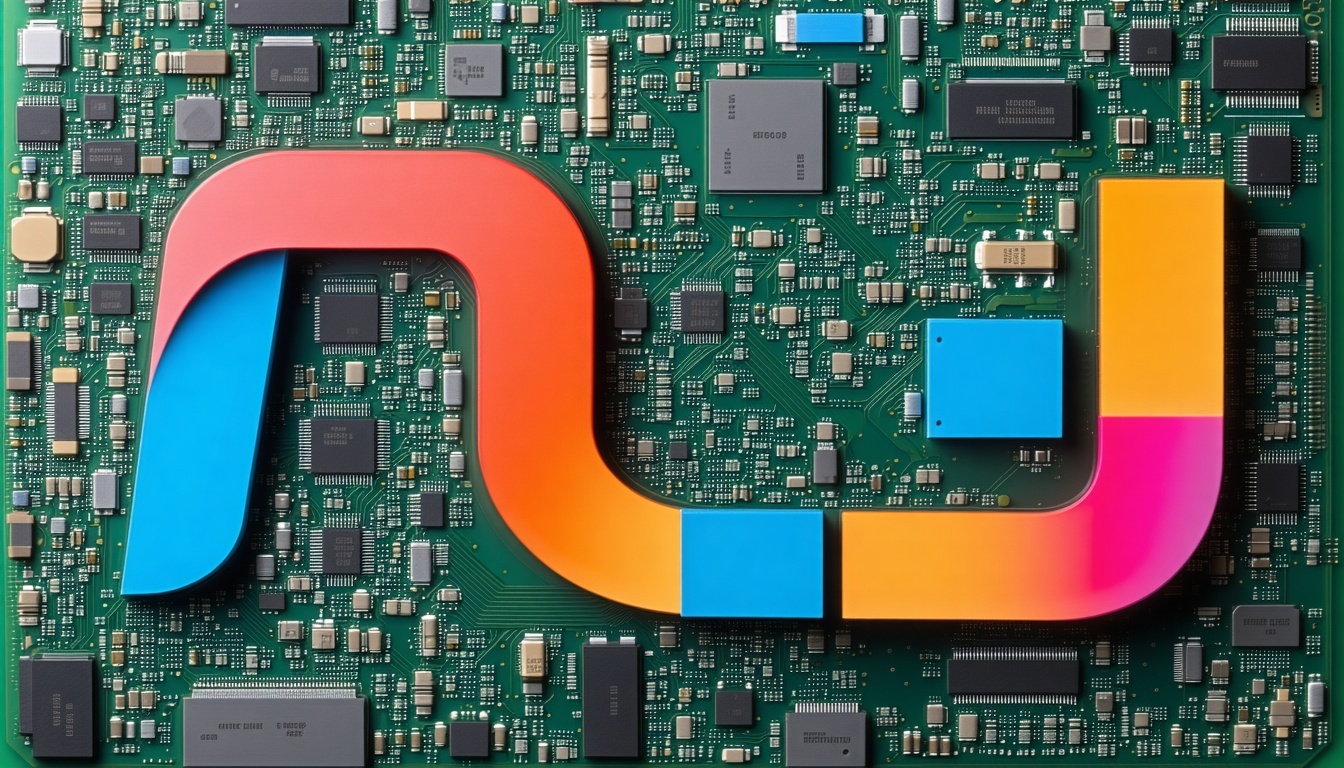 Logo of an innovative electronics producer